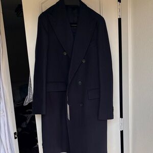 [NEW] Suitsupply Dark Blue Trench Coat